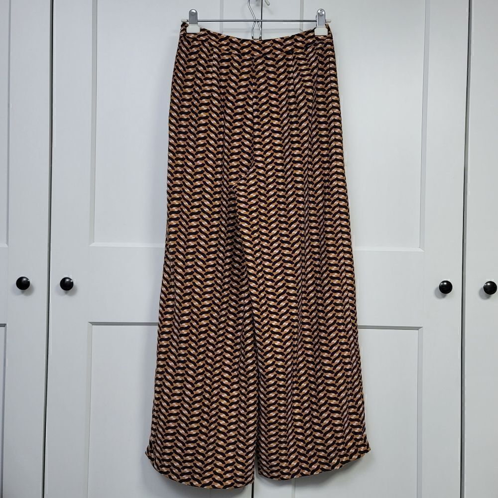 Who what wear geometric print wide leg pants, 4 - Picture 10 of 10